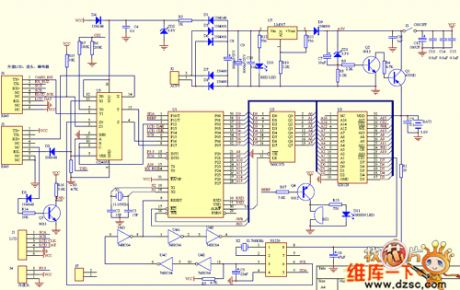 The OID time card machine circuit