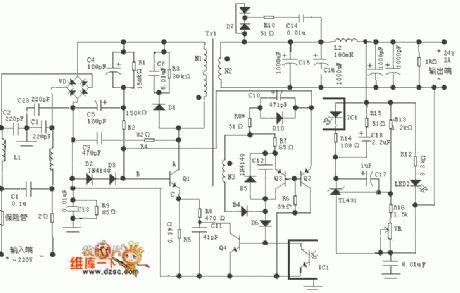 The switch power supply circuit