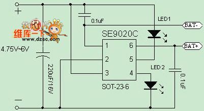 The flash mode connection circuit