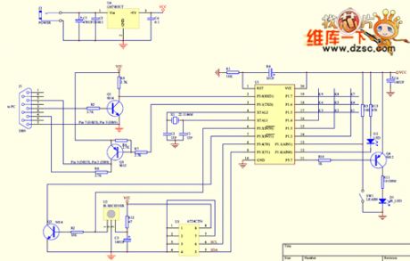 The learning infrared remote control terminal circuit
