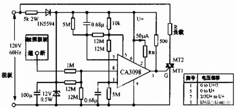 Touch switch circuit