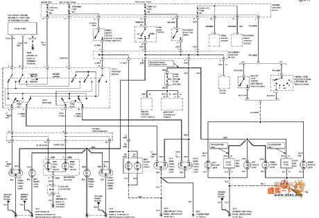 Mazda 94THUNDERB external light circuit