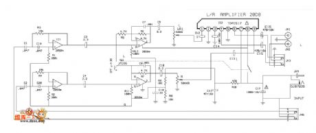 TDA1517 amplifier circuit