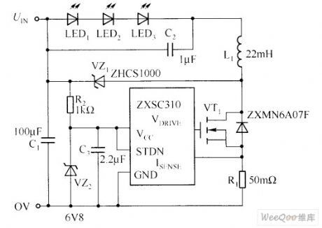 Typical Applied Circuit of ZXSC310