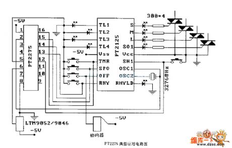 The FT2275 (general) infrared remote control decoding circuit