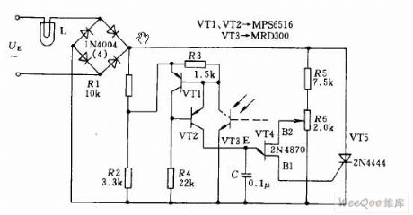Thyristor AC Automatic Voltage Control and Regulation Circuit