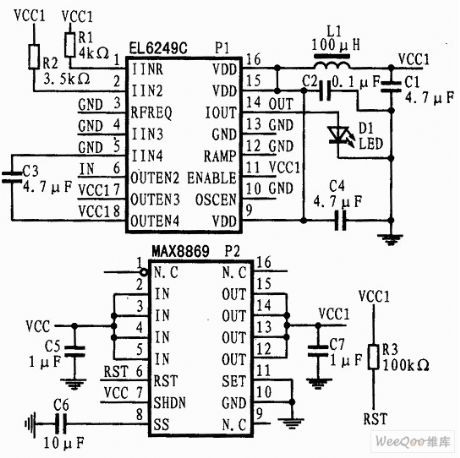MEMS stroboscopic drive circuit