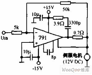 12V DC electrical motor driving current circuit