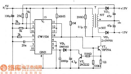 Low voltage DC converter circuit