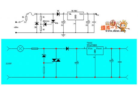 The simple but special regulated circuit