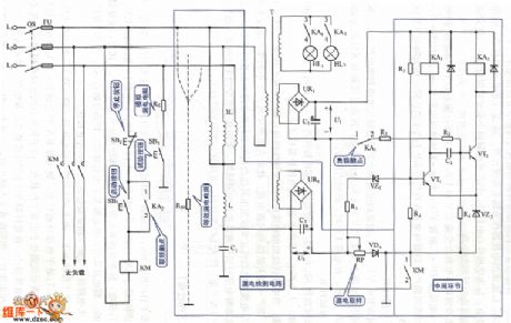 Voltage type leakage protection circuit