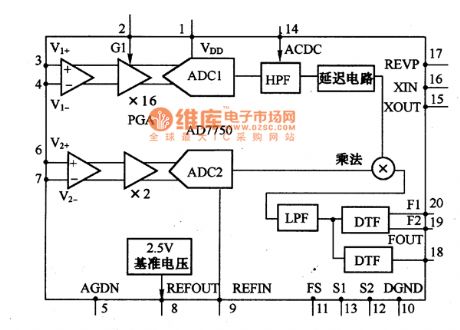 AC power detecting circuit made by MD7750