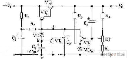 Switch power supply start-up circuit with the transistor