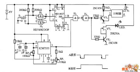 The time accumulation circuit