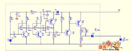 The infrared remote control signal converter circuit