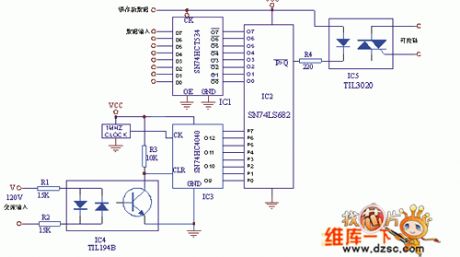 The full-digit dual-way controllable silicon circuit
