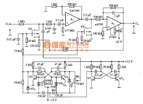 The FET chopping amplifier circuit