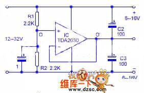 The single/dual power supply converter circuit