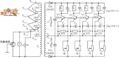 The transistor communicaiton transformer circuit
