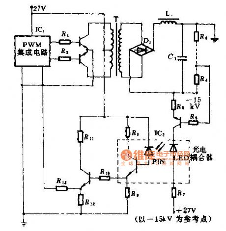 High voltage speed optocoupler and application circuit diagram