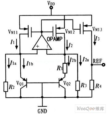 Low voltage band gap reference circuit