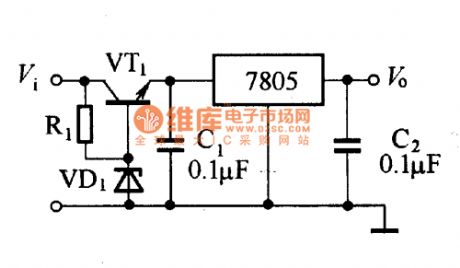 High input voltage voltage-stabilization circuit