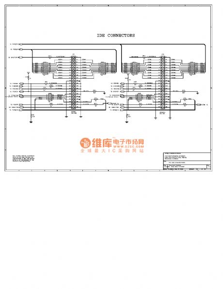 Computer Mainboard Circuit 440LX2_19