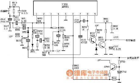 Color TV pincushion correction circuit diagram 4