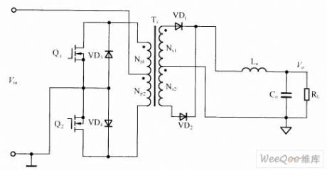 Push-pull Type DC/DC  Converter Circuit