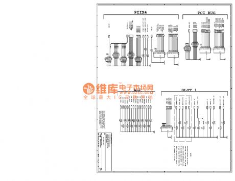 Computer Mainboard Circuit 440LX_31