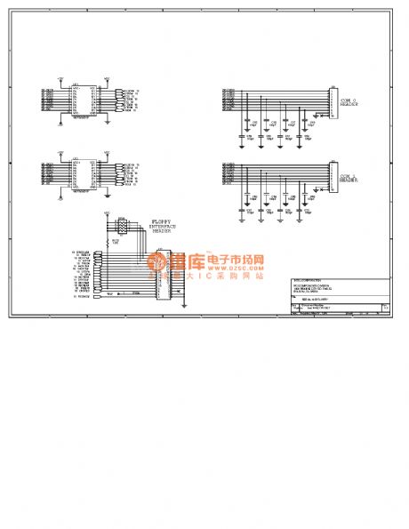 Computer Mainboard Circuit 440LX_27