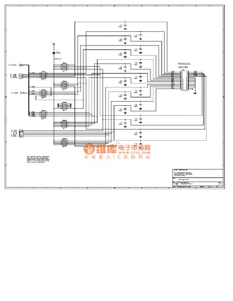 Computer Mainboard Circuit 440LX_26