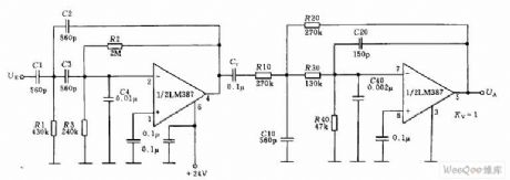 Voice Filter Circuit of LM387