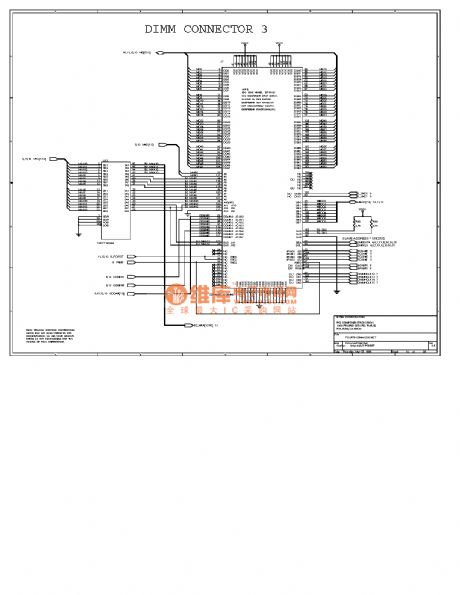 Computer Mainboard Circuit 440LX_14