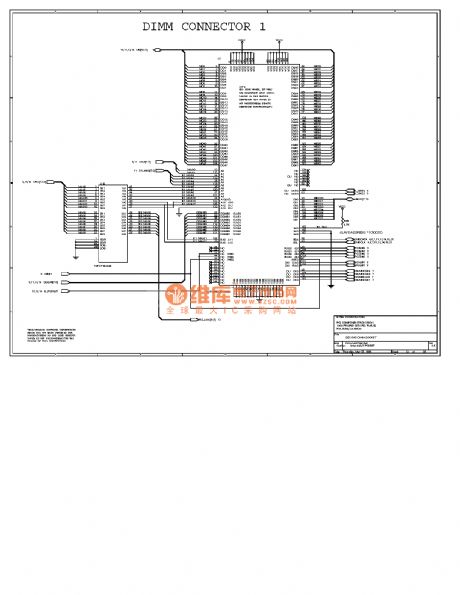 Computer Mainboard Circuit 440LX_12