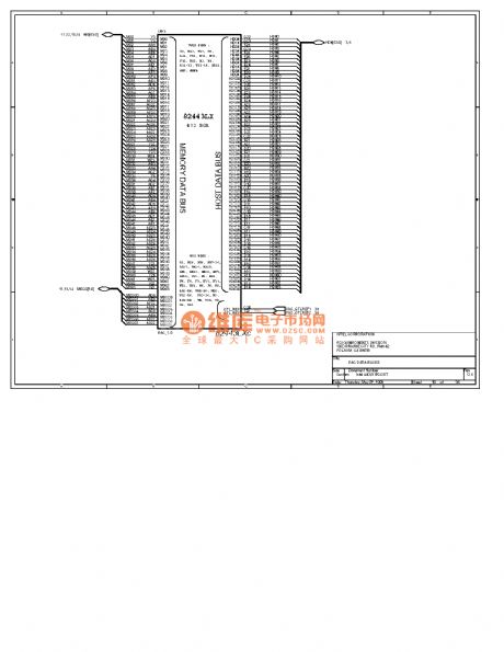 Computer Mainboard Circuit 440LX_10