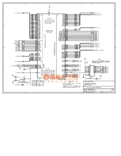 Computer Mainboard Circuit 440LX_08