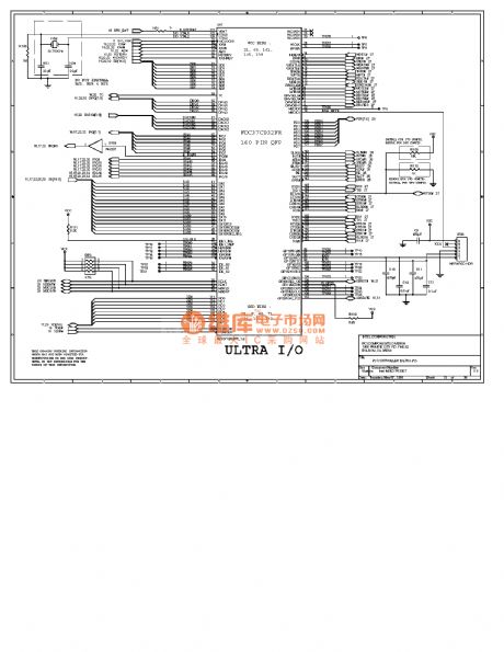 Computer Mainboard Circuit 440LX_18