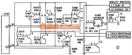 NEC N—831 VCR common breakdown maintenance circuit diagram