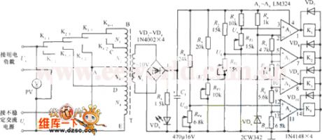 The full-automation AC regulator circuit