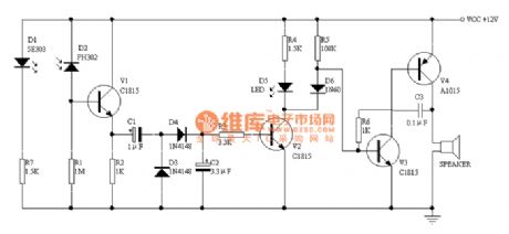 CPU fan stopping alarm circuit diagram