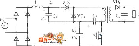 single-stage charging incentive-type PFC converter circuit