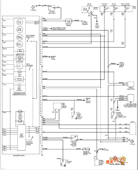 Audi alarm system circuit