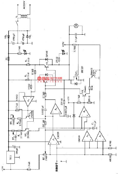 Motor Control Circuit of LM339