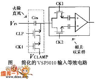 simple VSP3010 equivalent input circuit