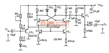 Low Frequency FM Circuit of Transistors