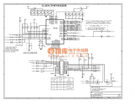 Computer Mainboard Circuit 440GX_07