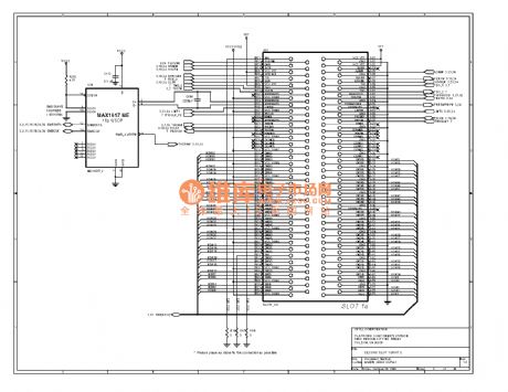 Computer Mainboard Circuit 440GX_05