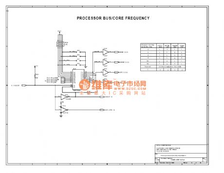 Computer Mainboard Circuit 440BX_33