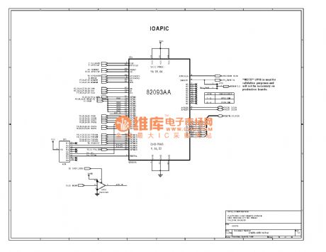 Computer Mainboard Circuit 440BX_19
